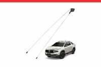 Imagem do produto Haste Lona Marítima All Black Roller Flash Cover para Fiat Toro 2017 a 2026 - Cod. 17388